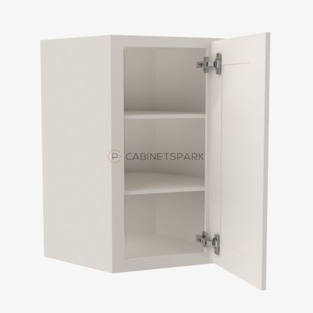 Forevermark TQ-WDC2430 Wall Diagonal Corner Cabinet | Townplace Crema