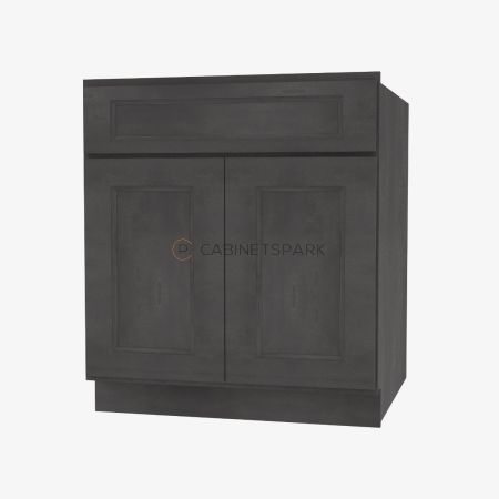 Forevermark TS-B27B Double Door Base Cabinet | Townsquare Grey