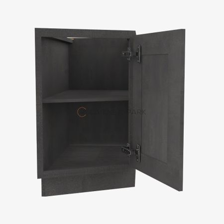 Forevermark TS-BTC12L Base Transitional Cabinet Left | Townsquare Grey