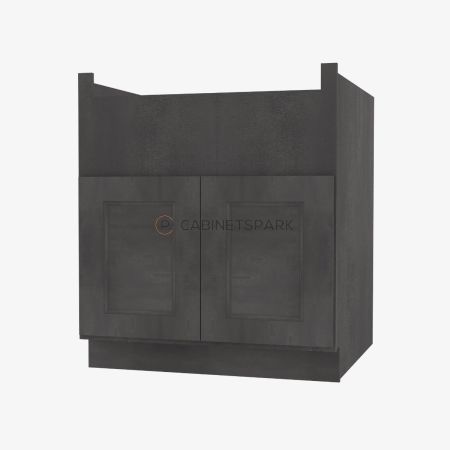 Forevermark TS-FSB33B Farm Sink Base Cabinet | Townsquare Grey