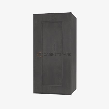 Forevermark TS-W0936 Single Door Wall Cabinet | Townsquare Grey