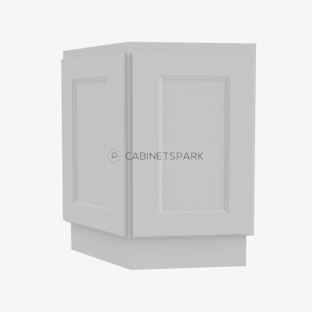 Forevermark TW-AB24 Angle Base Cabinet | Uptown White