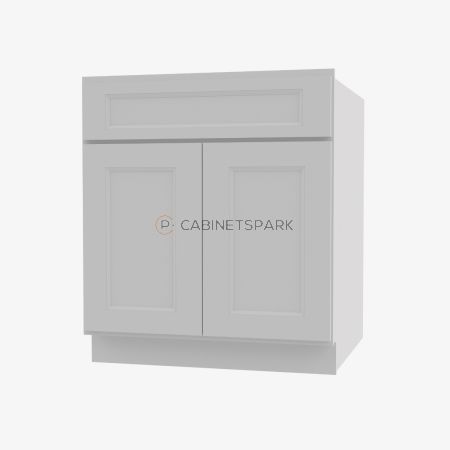 Forevermark TW-B24B Double Door Base Cabinet | Uptown White