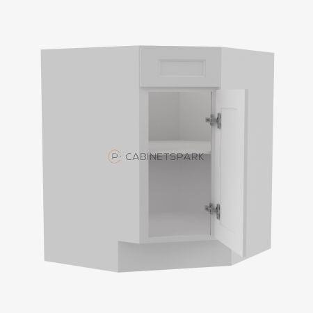 Forevermark TW-BDCF36 Base Diagonal Corner Sink Cabinet | Uptown White