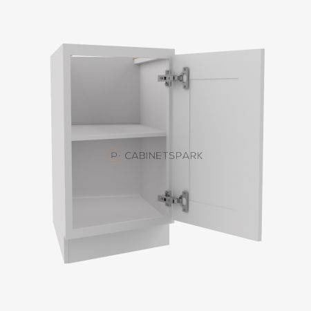 Forevermark TW-BTC12L Base Transitional Cabinet Left | Uptown White