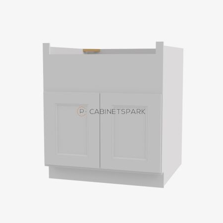 Forevermark TW-FSB30B Farm Sink Base Cabinet | Uptown White