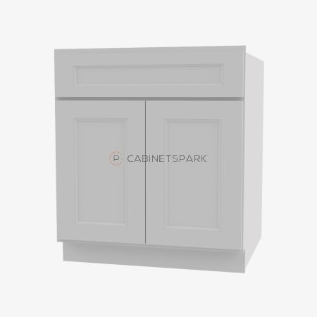 Forevermark TW-SB27B Sink Base Cabinet | Uptown White