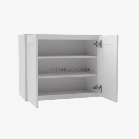 Forevermark TW-W2430B Double Door Wall Cabinet | Uptown White