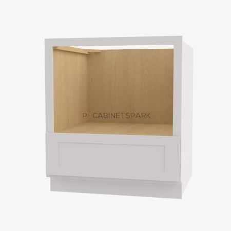 Forevermark VW-B30MW Microwave Base Cabinet | Vista White Shaker