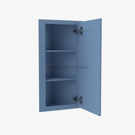 Forevermark AX-AW30 Wall Angle Corner Cabinet | Xterra Blue Shaker