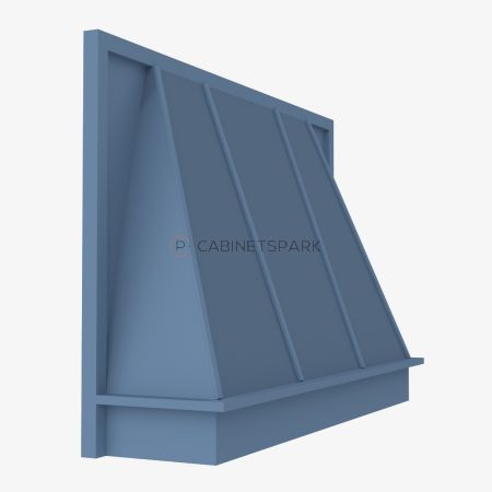 Forevermark AX-AWH36 Wall Range Hood Cabinet | Xterra Blue Shaker