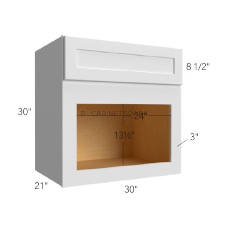 Fabuwood LK-MC303021 Microwave Wall Cabinet | Luna Kona