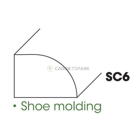 Forevermark TS-SC6 (SM) Shoe Molding | Townsquare Grey